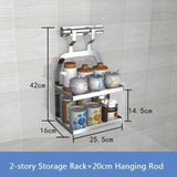 Kitchen Organizer - DIY Stainless Steel Kitchen Organizer