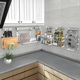 Kitchen Organizer - DIY Stainless Steel Kitchen Organizer