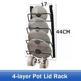 Organizer - Stainless Steel DIY Wall Hanging Kitchen Racks And Organizer