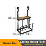 Kitchen Organizer - Stainless Steel Kitchen Rack Organizer