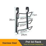 Kitchen Organizer - Stainless Steel Kitchen Rack Organizer