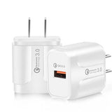 USB Charger Plug -Universal Quick Charge 3.0 18W Qualcomm QC 3.0 4.0 Portable USB Charger