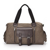 Duffel Bag - Canvas Weekend Duffel Or Carry-on Travel Bag