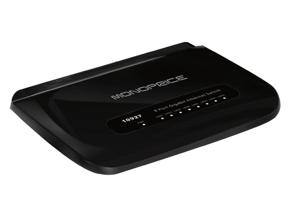 Ethernet Switch - 8 Port Desktop Gigabit Ethernet Switch (ships Within The US Only)