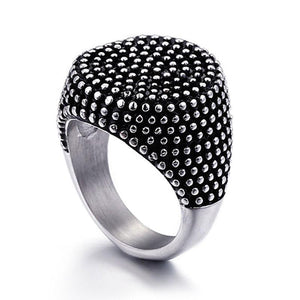 Men's Finger Ring - Men's Stainless Steel Antique Ring