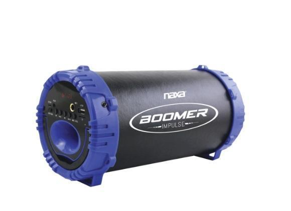 Bluetooth Speaker - BOOMER IMPULSE LED Bluetooth Boom Box (ships Within The US Only)