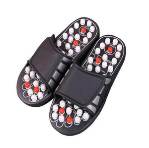 Acupressure Slippers - Reflexology Acupressure Foot Massage Slippers (ships Within The US Only)