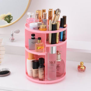 Cosmetic Caddy - 360 Degree Rotating Detachable Personal Care Products Caddy