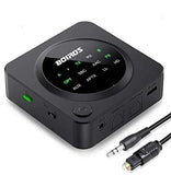 BOIROS Bluetooth Transmitter-Receiver Hi-Fi Audio Adapter