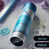 Vacuum Flask - Stainless Steel 450ml Water Bottle Thermos Vacuum Flask