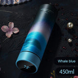 Vacuum Flask - Stainless Steel 450ml Water Bottle Thermos Vacuum Flask