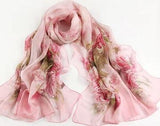 Scarf - Extra Large Silky Voile Scarf For Women