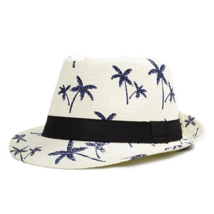 Trilby Hat - Classic Trilby Summer Straw Hat For Men