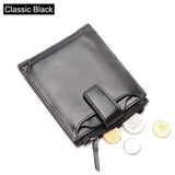 Leather Wallet - Men's Genuine Cowhide Leather Wallet