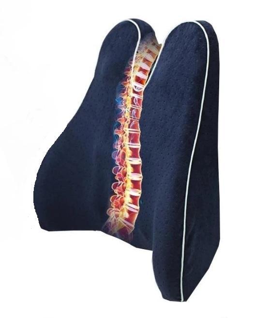 Orthopedic Lumbar Pillow - Comfortable Backrest Memory Foam Orthopedic Chair Cushion