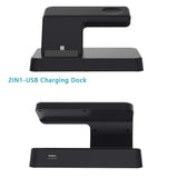 Universal Charging Station - Universal 2 In 1 USB Charging Station With Cradle Support For Smartwatch