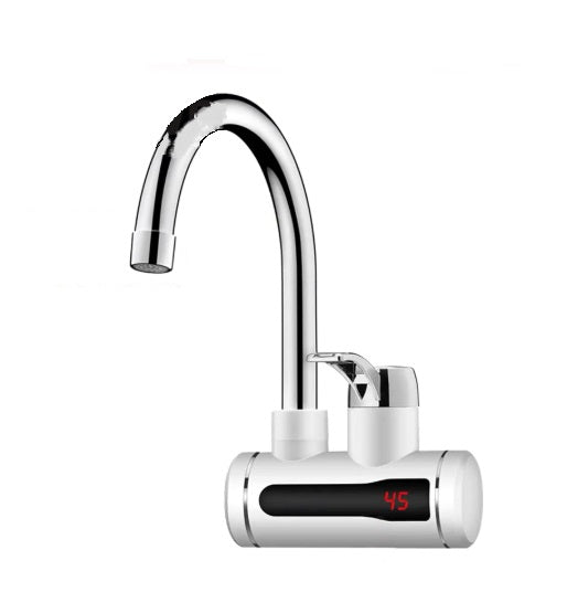 Instant Tankless Electric Hot Water Heater Faucet with LED Temperature Display