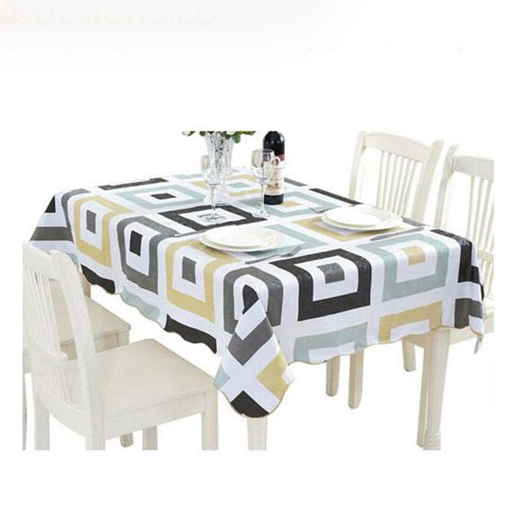 Banquet Table Cloth - High Quality PVC Stain Proof Banquet Table Cloth