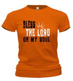 T-Shirts - Bless The Lord Oh My Soul Cotton T Shirt (ships Within The US Only)