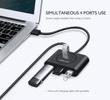 External USB Splitter - UGREEN USB HUB 3.0 External 4 Port USB Splitter With Micro USB Power Port For IMac