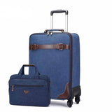 Carry-on Set - Classic Urban Carry-on Travel Bag And Business Laptop Bag