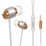 Smartphone - Deep Bass With Microphone Bass Stereo Earbud