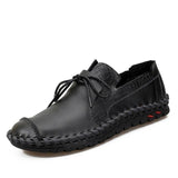 Men's Shoes - Casual Handmade Genuine Leather Men's Soft Flats