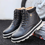 Men's Boots - Military Style Anti-skid Men's Footwear