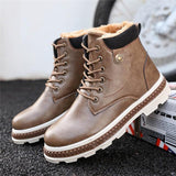 Men's Boots - Military Style Anti-skid Men's Footwear