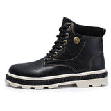 Men's Boots - Military Style Anti-skid Men's Footwear