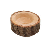 Wood Flowerpot - Handcrafted Natural Fir Wood Flowerpot