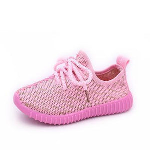 Toddler Shoes - Comfortable Mesh Upper Sole Sneakers For School Children