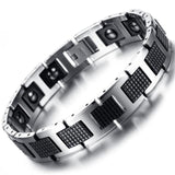 Energy Bracelet - Tungsten Men's Magnetic Energy Germanium Bracelet