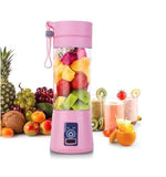 Electric Fruit Juicer - USB Rechargeable 380ml Mini Portable Electric Fruit Juicer