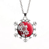 Necklace - Snowflake Sweater Necklace