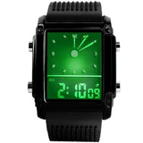 Wristwatch - Dual Digital Quartz 30m Waterproof LED Backlight Wristwatch