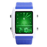 Wristwatch - Dual Digital Quartz 30m Waterproof LED Backlight Wristwatch