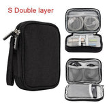 Organizer Bag - Travel Electronic Accessories And Cable Organizer Bag