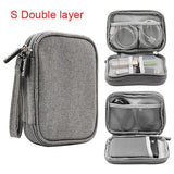 Organizer Bag - Travel Electronic Accessories And Cable Organizer Bag