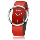Wristwatch - Stylish Hollow Leather Strap Water-resistant Watch