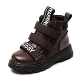 Toddlers Boots - Genuine Leather Martin Boots For Boys
