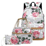 School Backpack - Three(3) Pcs Lightweight School Backpacks For Teen Girls