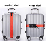 Suitcase Strap - Password Wheel And Electronic Scale Monitor Luggage Strap