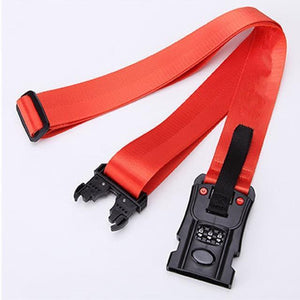 Suitcase Strap - Password Wheel And Electronic Scale Monitor Luggage Strap