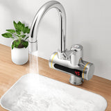Instant Tankless Electric Hot Water Heater Faucet with LED Temperature Display