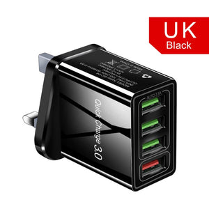 48W Quick Charge 4-Port USB Fast Charger - Forever Sure Deals