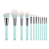 Cosmetic Brushes Set for Foundation Powder, Blush, Eyeshadow, Concealer and Lips
