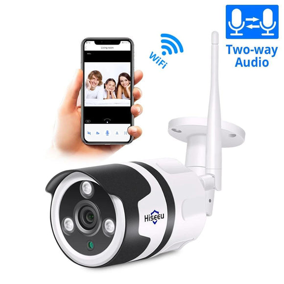 HISEEU WIFI Outdoor IP Camera 1080P and 720P Waterproof 2.0MP Wireless Security Camera