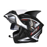 K3 Visor Moto Bike Bluetooth Helmet