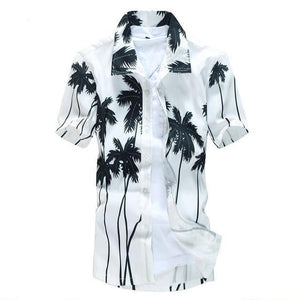 Hawaiian Shirt - Men's Hawaiian Short Sleeved Summer Shirt